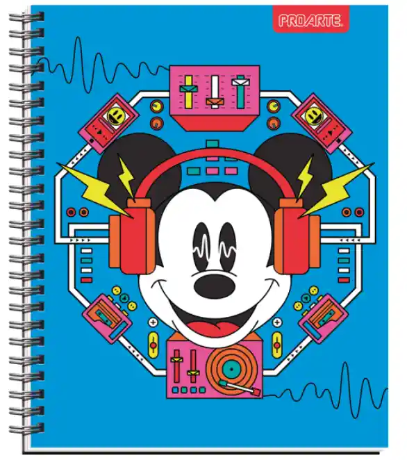 Cuaderno Universitario Mickey