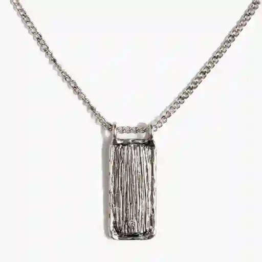 Collar Placa Rectangular Boho