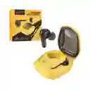 Audifono Inalámbrico Gamer Bluetooth 5.3 Estereo Tws Cool Led Yellow