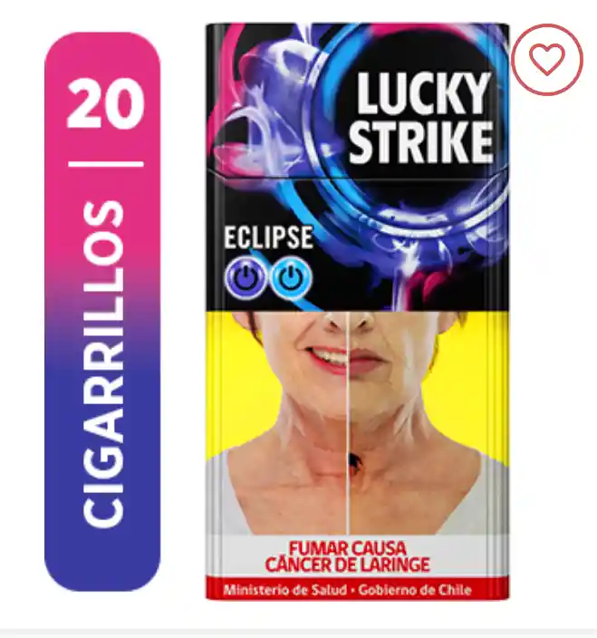 Cajetilla Lucky Strike Eclipse