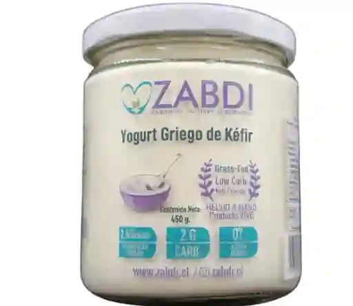 Yogurt Griego De Kéfir - 450 Gr - Zabdi