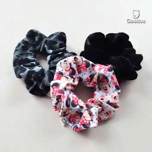 Tripack Scrunchies Minnie