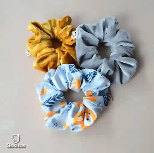 Tripack Scrunchies León