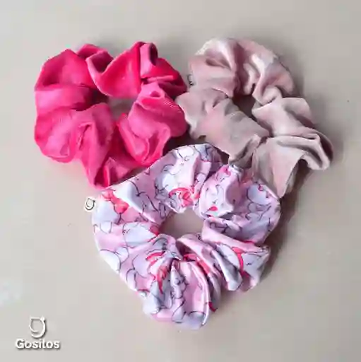 Tripack Scrunchies Gatita Marie