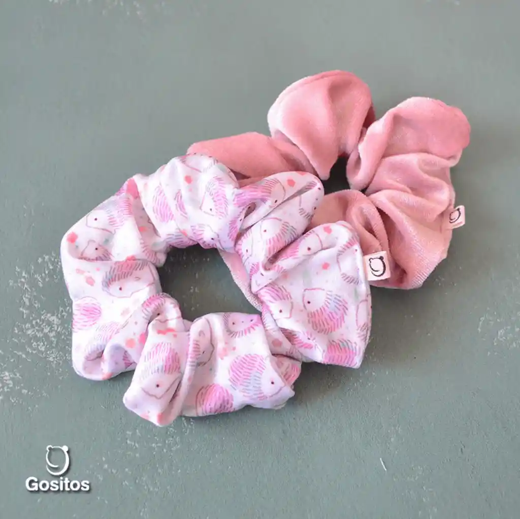 Duo Pack Scrunchies Erizo