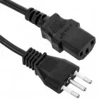 Cable Ulink De Poder Para Pc De 1,8 Mts Negro