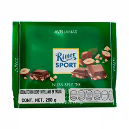 Ritter Sport Chocolate Avellanas Trozadas