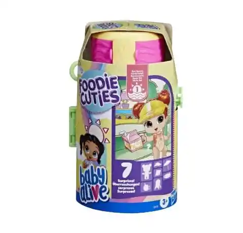 Hasbro Baby Alive Foodie Cuties 7 Sorpresas!