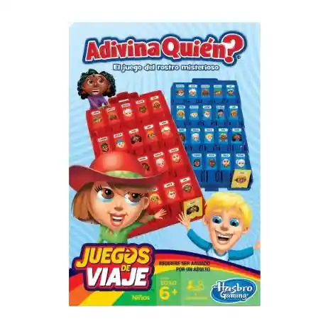 Hasbro Gaming ¡juegos De Viaje! Adivina Quién?