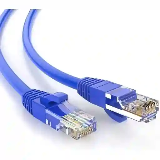 Cable Ulink De Red 0.5 Mts Azul Categoria 5e Azul