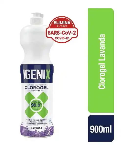 Igenix Clorogel Lavanda 900 Ml