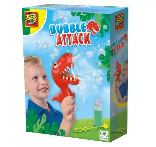 Ses Creative Bubble Attack Dinosaurio