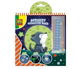 Ses Creative Book Actividades Para Colorear Glow In The Dark