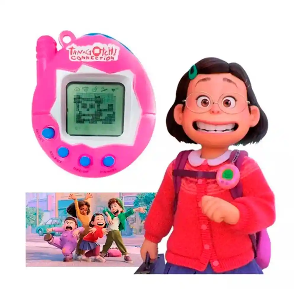 Tamagotchi Mascota Virtual Juego De Ingenio Rosado