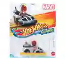 Mattel Hot Wheels Racer Verse Marvel Captain Marvel