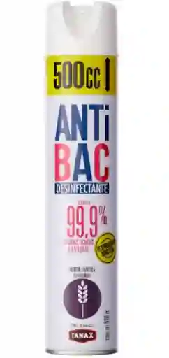 Antibac Desinfectante Spray Aroma Lavanda 500 Ml