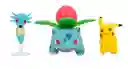 Jazwares Pokemon Battle Set Figuras 3ú. 5 A 8cm Horsea+ivysaur+pikachu