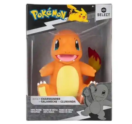 Jazwares Pokemon Figura De Vinilo 10cm Charmander