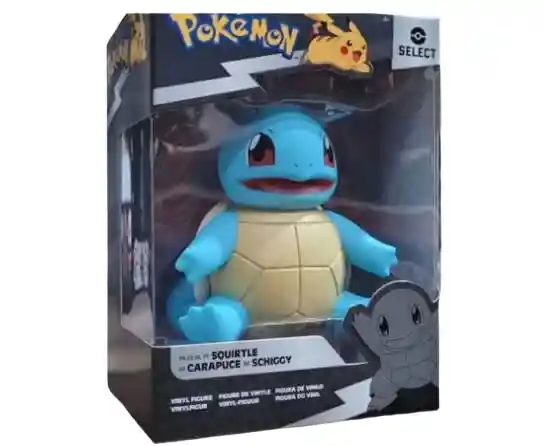 Jazwares Pokemon Figura De Vinilo 10cm Squirtle