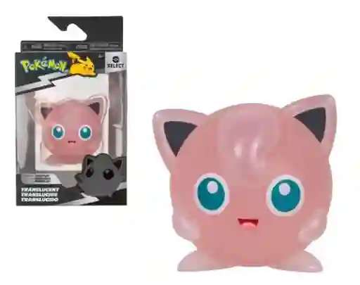 Jazwares Pokemon Figura Translúcido Jigglypuff 5 A 8cm