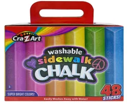 Cra-z-art Washable Sidewalk Chalk 48ú.