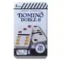 Domino Doble 6 Caja Metálica 28 Fichas
