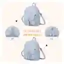 Ecosusi Mini Mochila Con Lazo - Celeste