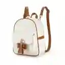 Ecosusi Mini Mochila Con Lazo - Beige