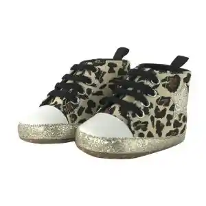 Zapatilla Animal Print Para Niña Talla 13