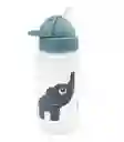 Done By Deer Botella C/bombilla Agua Elphee Blue 350ml