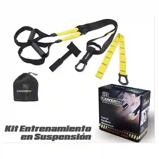 Trx Covertec Suspension Fitness Kit Amarillo