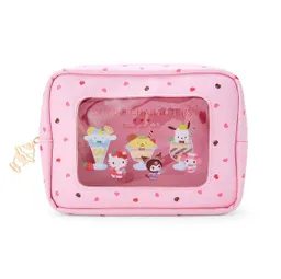 Bolsa Con Cremallera De Personajes De Sanrio (serie Parfait Shop)