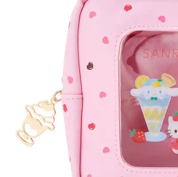 Bolsa Con Cremallera De Personajes De Sanrio (serie Parfait Shop)