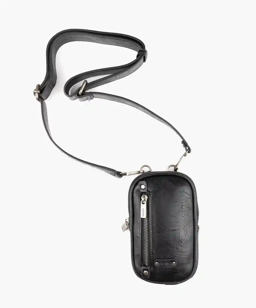 Mini Cartera Para Celular Cierre Vertical Boho