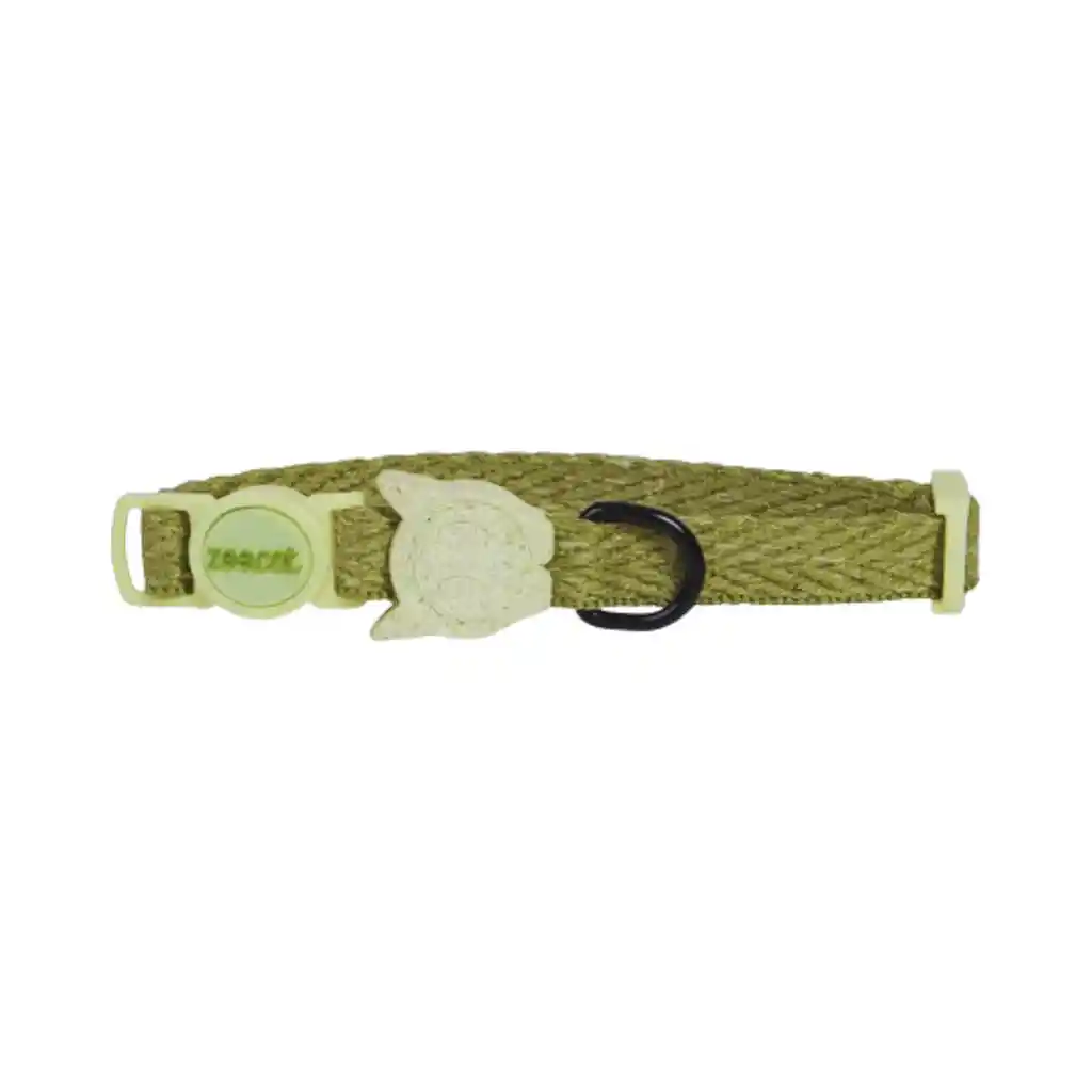 Collar Zeecat Para Gato, Moss Naturals Anti Ahorque.