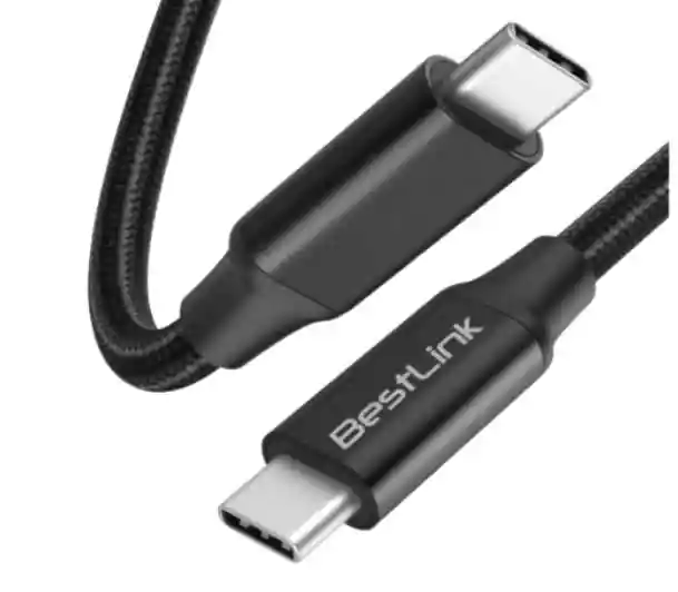 Bestlink Cable Carga Rápida Usb C A Usb C 100w 1.2mts. Bl-chcb410