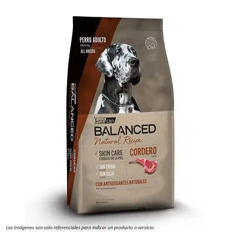 Balanced Natural Cordero 3kg - Vitalcan