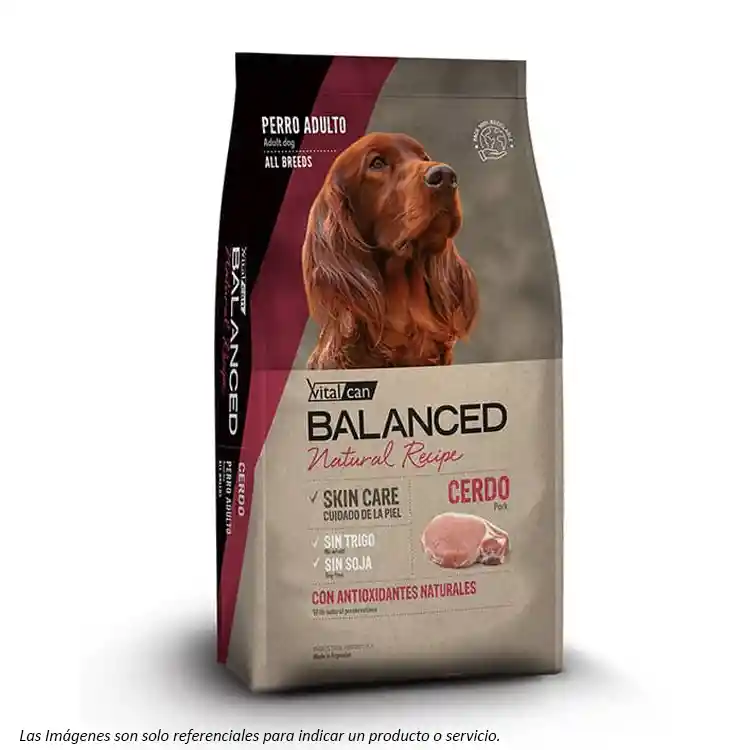 Balanced Natural Cerdo 3kg - Vitalcan