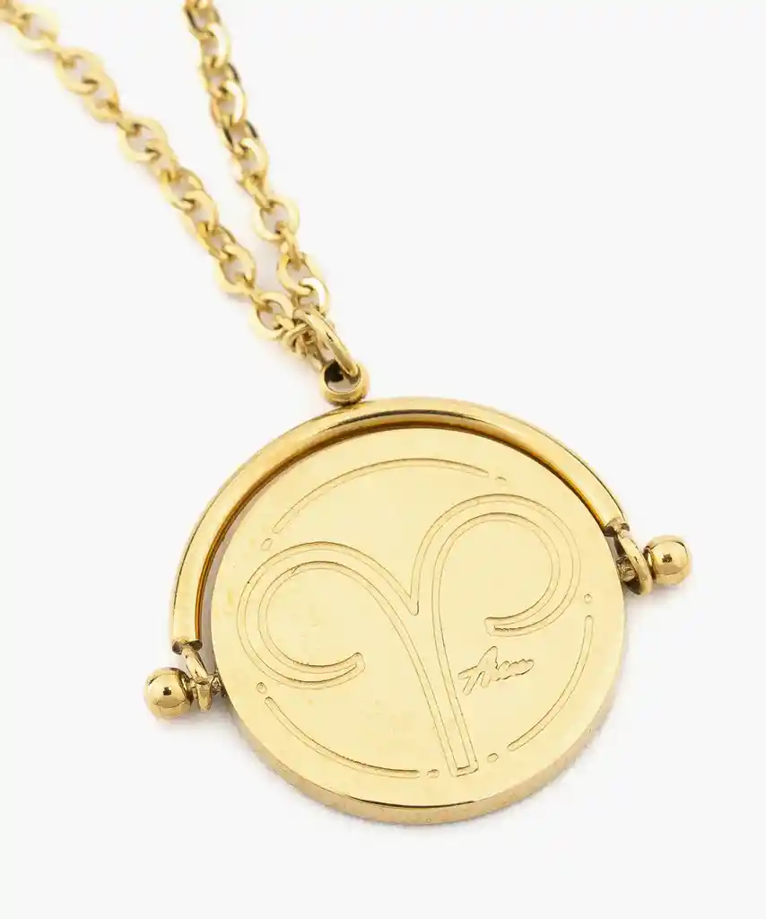 Collar Mujer Aries Dorado