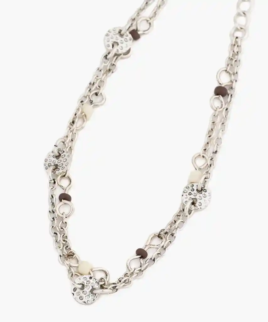 Set Pulseras Mujer Duo Plateado