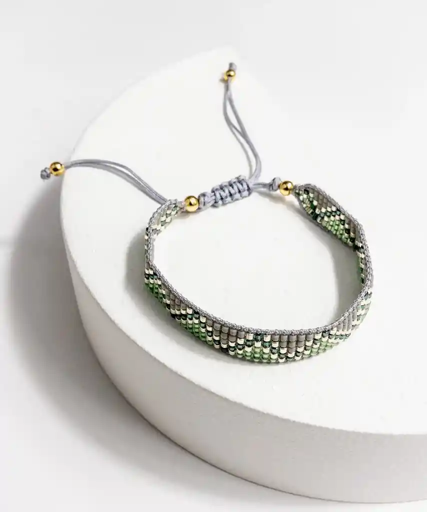 Pulsera Mujer Ajustable Plateado