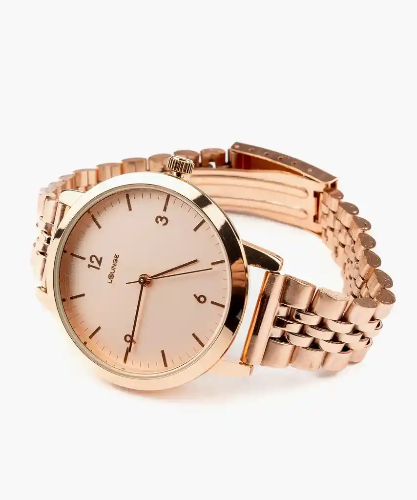 Reloj Mujer Cadena Rose Gold
