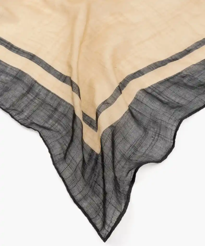 Pañuelo Mujer Liso Negro