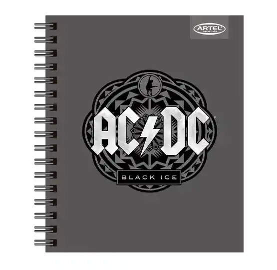 Cuaderno Especial Artel 120 Hojas Acdc