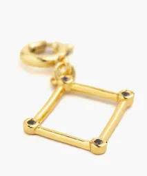 Charm Dije Mujer Zodiaco Libra Dorado