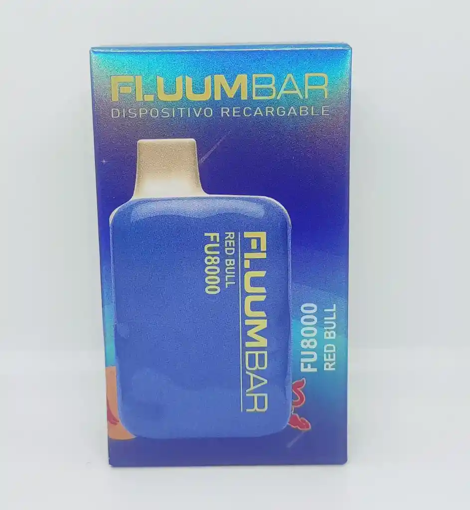 Vaper Fluum Bar Red Bull 8000 Puff Sin Nicotina