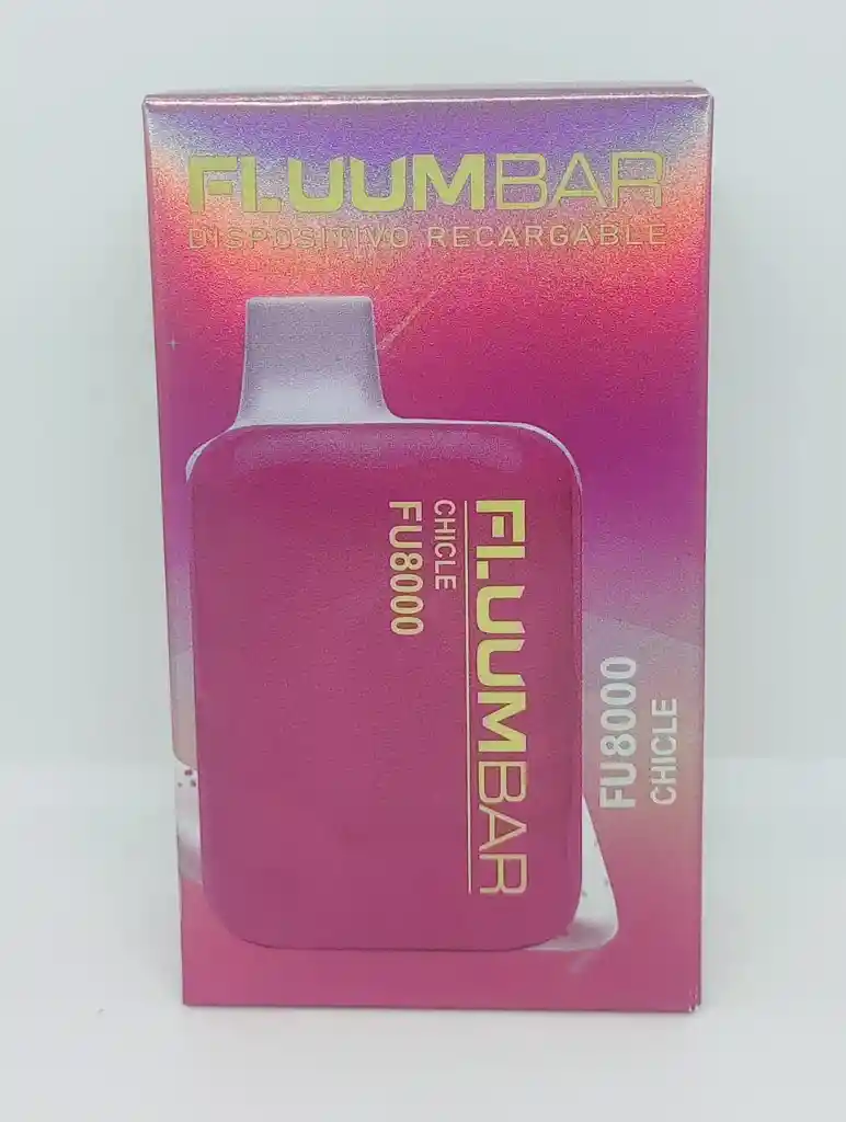 Vaper Fluum Bar Chicle 8000 Puff Sin Nicotina