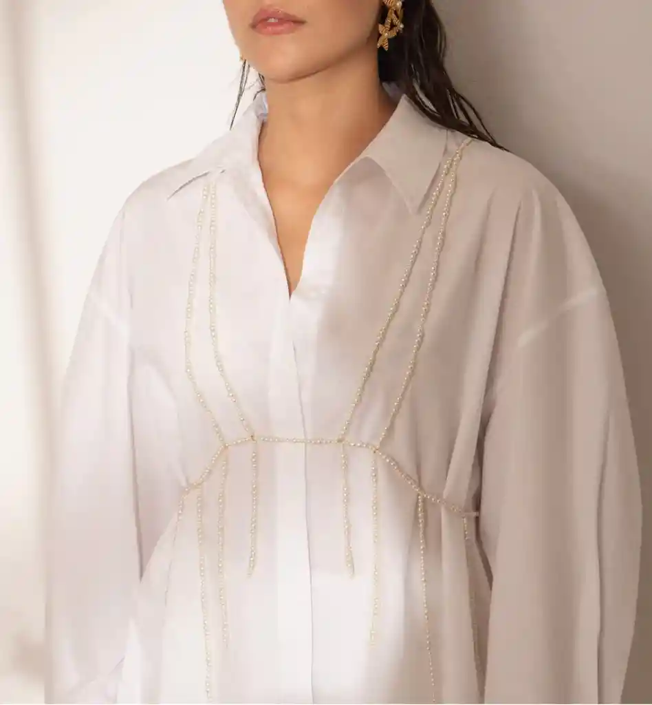 Body Chain Leonor Beige