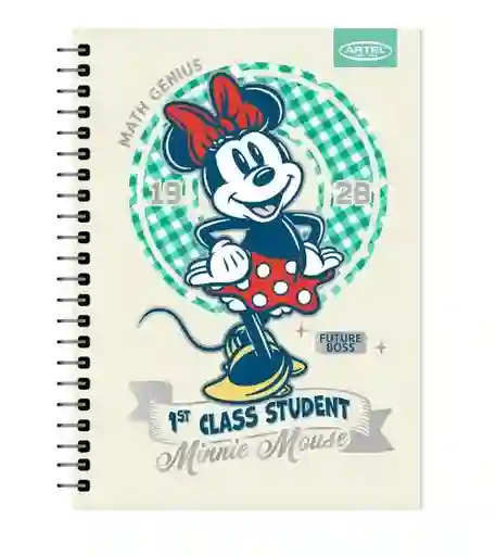 Cuaderno Especial Artel 150 Hojas Diseño Minnie Disney 2024