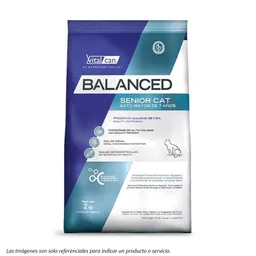 Balanced Gato Senior 2kg - Vitalcan